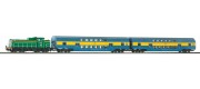 Garnitura cu SM42 si tren calatori PKP - H0 PIKO 97934.tren